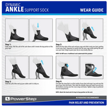 Load image into Gallery viewer, PowerStep® Dynamic Ankle Support Sock