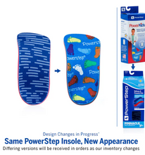 Load image into Gallery viewer, Powerstep® Pinnacle Junior 3/4 Insoles