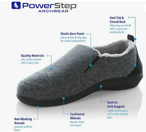 ARCHWEAR™ MEN'S TWIN-GORE SLIPPERS