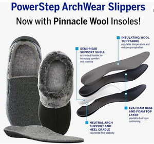 ARCHWEAR™ MEN'S TWIN-GORE SLIPPERS