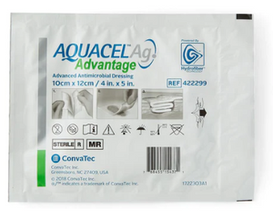 Aquacel® Ag Advantage™ Wound Dressing 4" x 5"