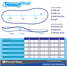 Load image into Gallery viewer, PowerStep® Pinnacle Junior Insoles
