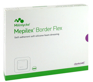 Mepilex® Border Foam Dressing 4x4 in