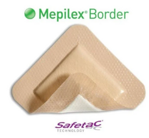 Mepilex® Border Foam Dressing 4x4 in